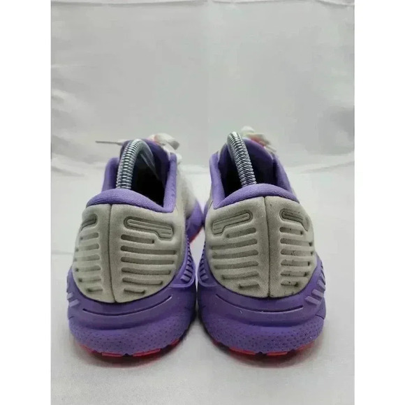 Brooks Womens Adrenaline GTS 22 Road Running Shoes White Coral Purple Size 9.5 - Picture 4 of 11